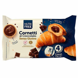 Nutrifree - Cornetti cioccolato 4x60 g
