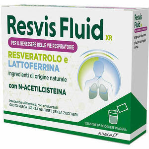 Resvis Xr - Fluid - Fluid xr biofutura 12 bustine