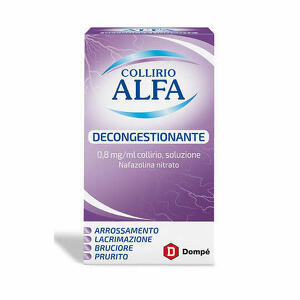 Alfa - 0,8 mg/ml collirio, soluzione flacone 10 ml